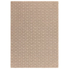 Global Cream Lattice Rug