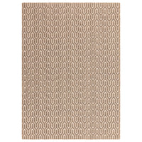 Global Cream Lattice Rug