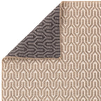 Global Cream Lattice Rug