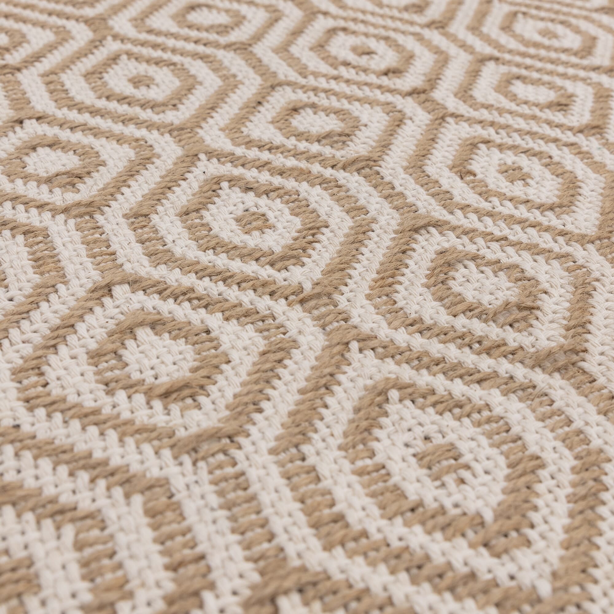 Alfombra Mosaico Crema Global