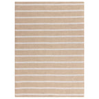 Global Cream Stripe Rug