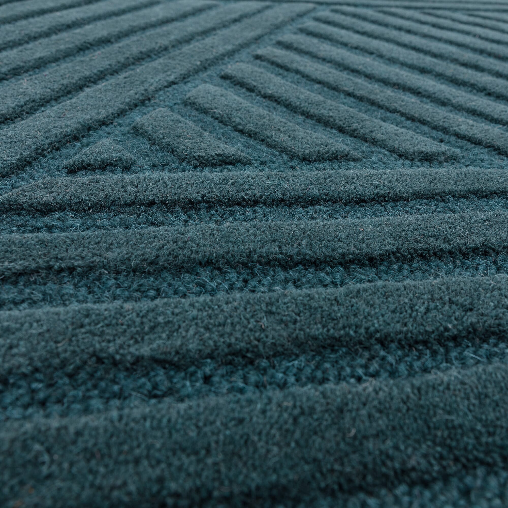 Alfombra Hague Verde Azulado
