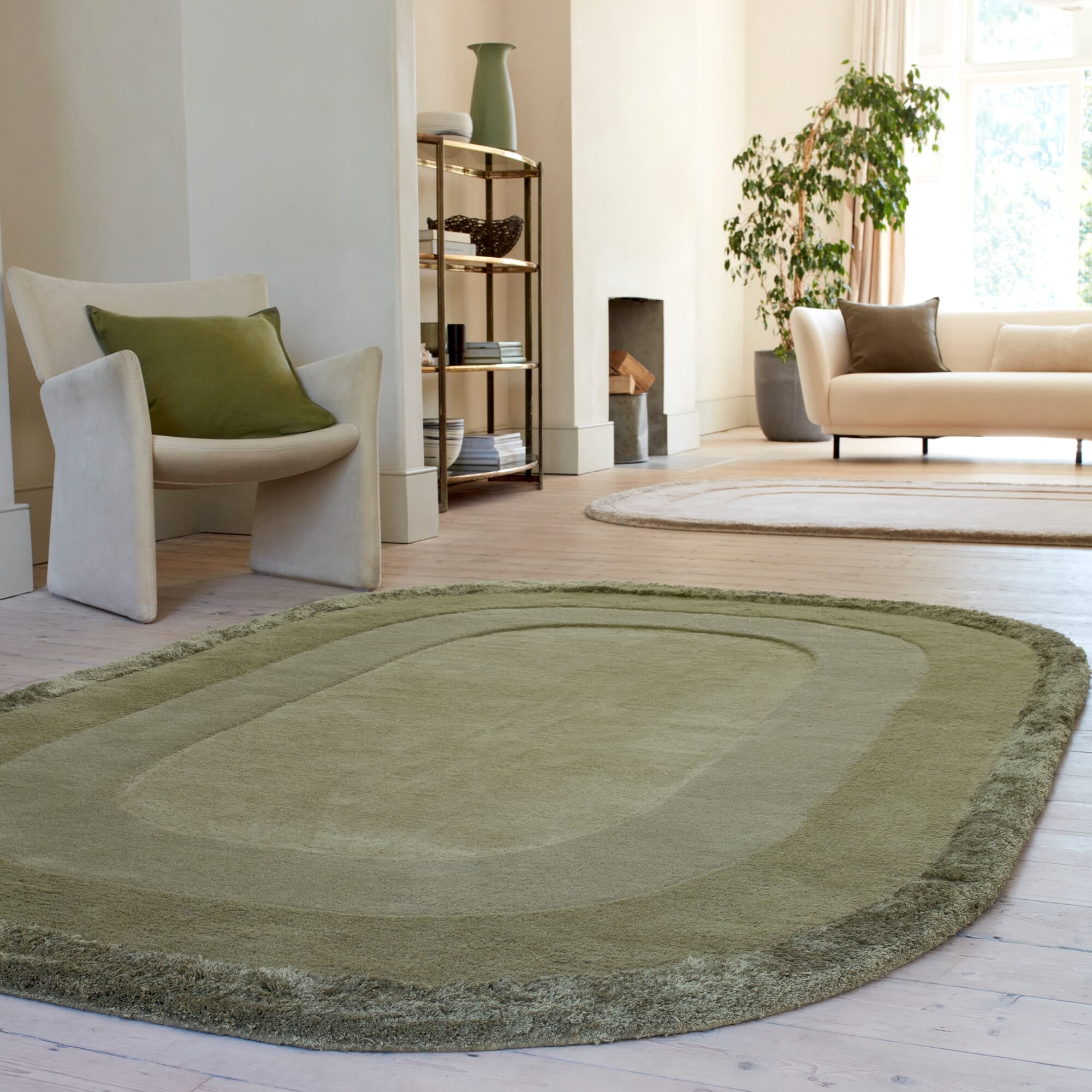 Alfombra Halo Sage