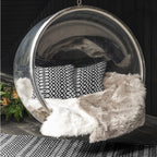 Halsey Black Indoor/Outdoor Cushion