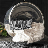 Halsey Black Indoor/Outdoor Cushion