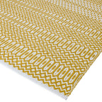 Alfombra Halsey Mostaza Interior/Exterior  