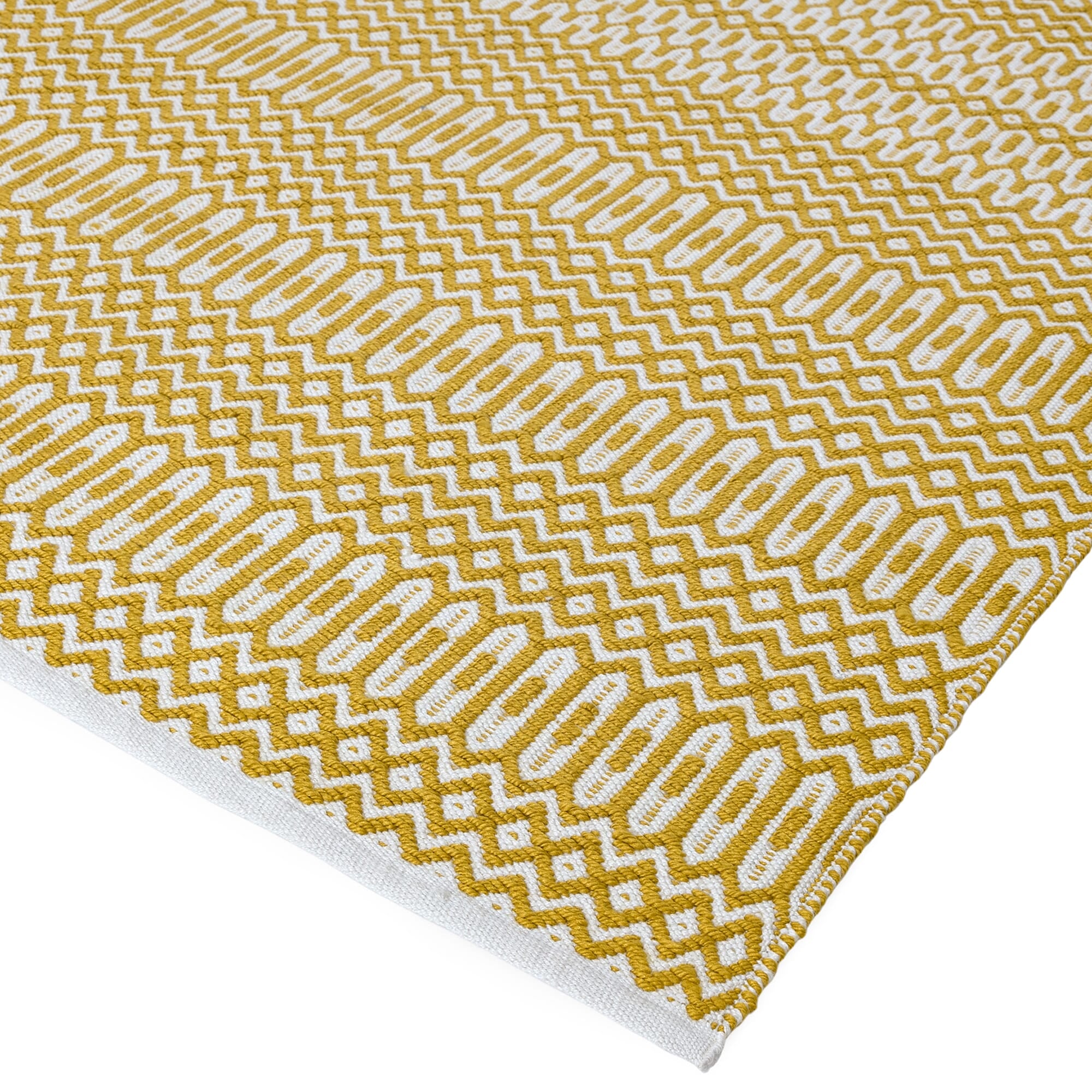 Alfombra Halsey Mostaza Interior/Exterior  