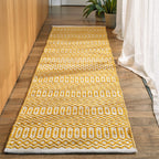 Alfombra Halsey Mostaza Interior/Exterior  