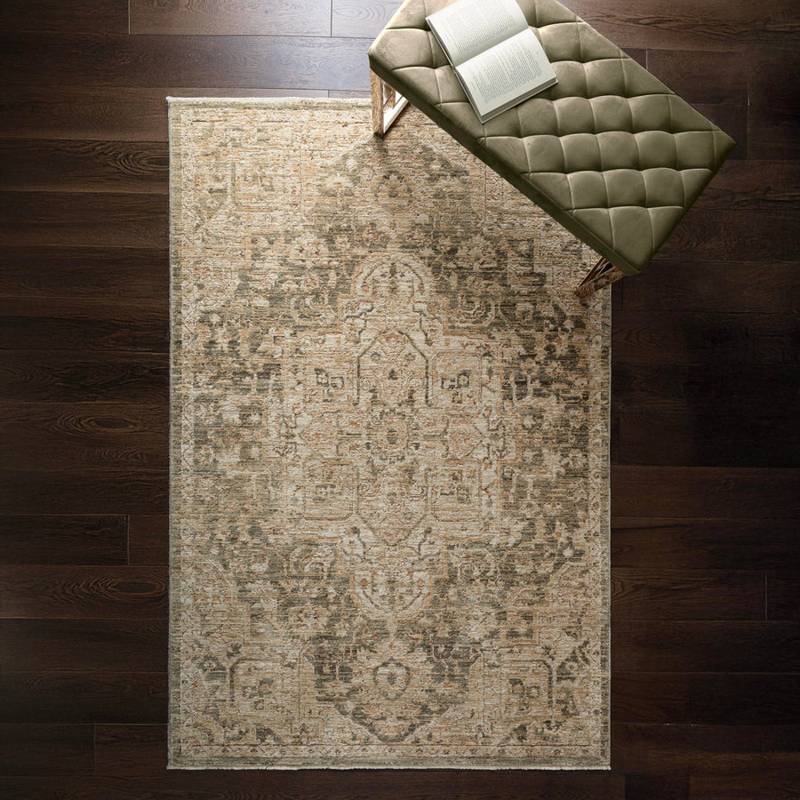 Heriz HE02 Serapi Green Rug