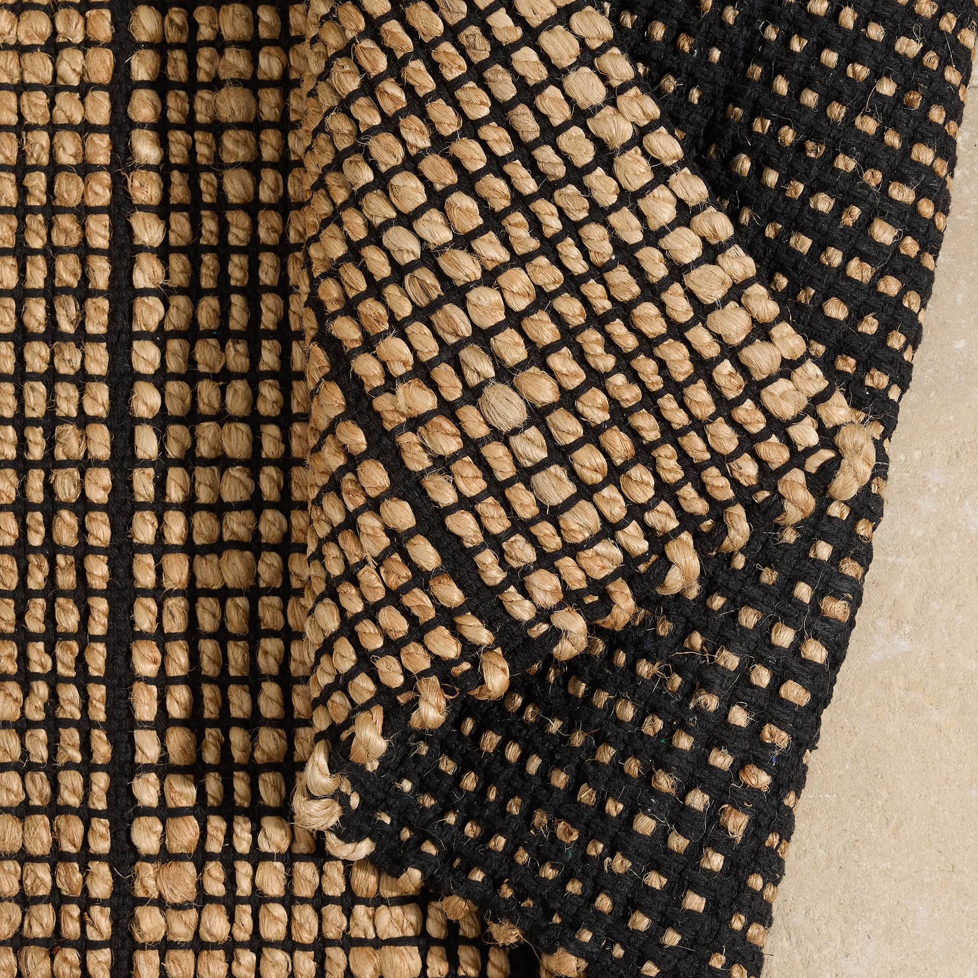 MADE Hurley Black Rug