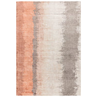 Juno Ginger 100% Viscose Screen Printed Rug