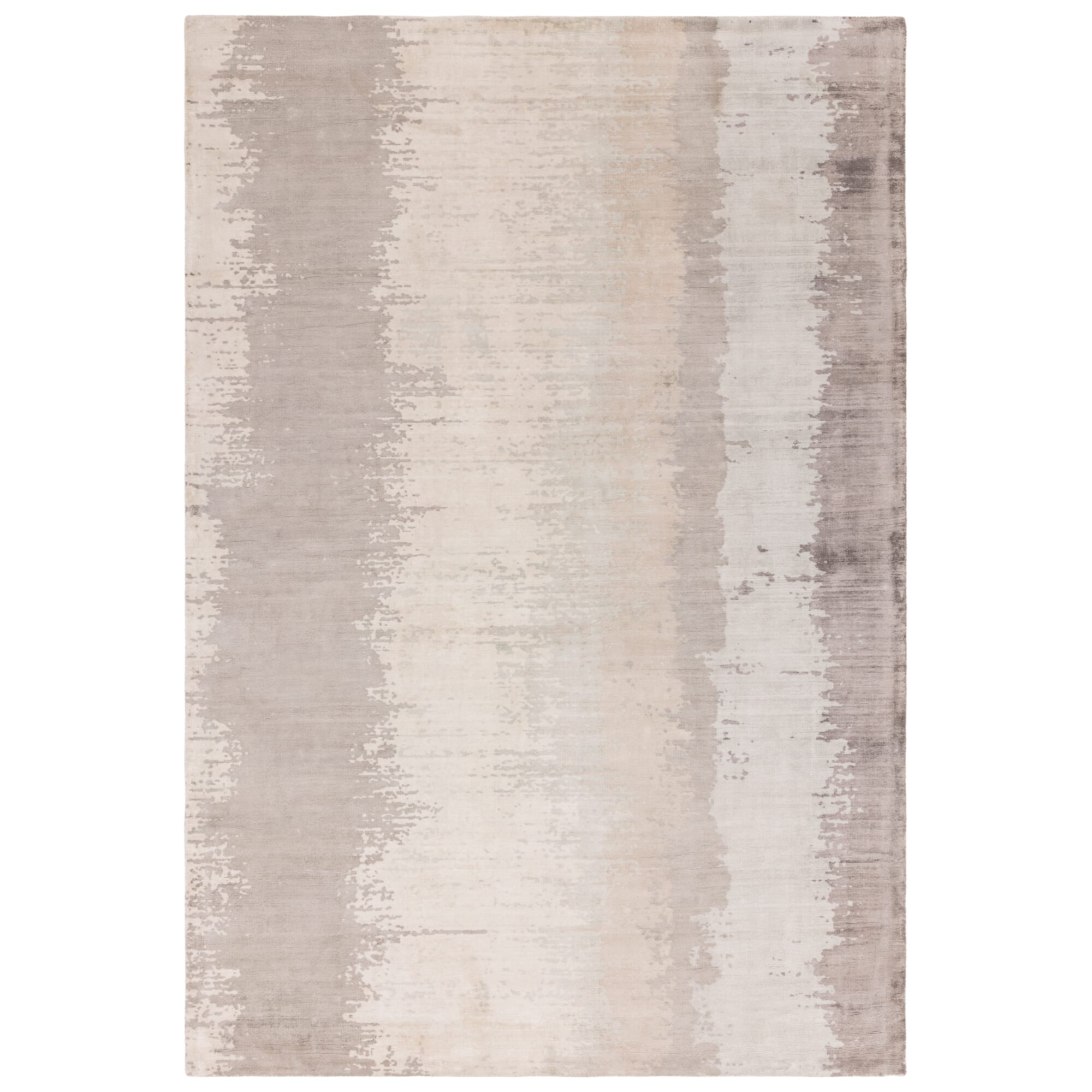 Alfombra Juno Greige 100% Viscosa Impresa en Serigrafía  