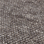 Alfombra Katherine Carnaby Coast Carbón Lana Hilada a Mano CS01