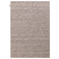 Alfombra Katherine Carnaby Coast Diamante Gris Marl Lana Hilada a Mano CD03