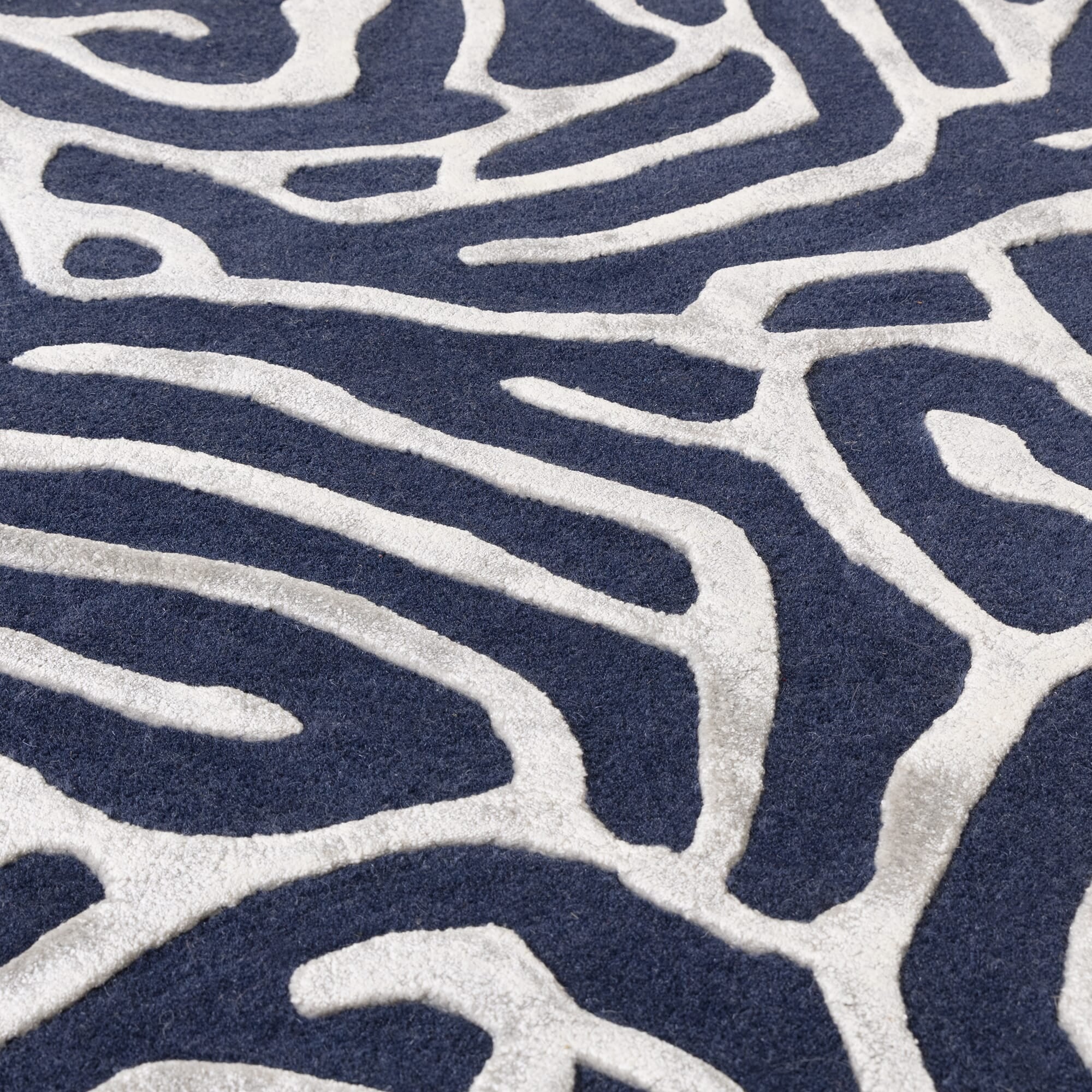 Katherine Carnaby Coral Blue Rug