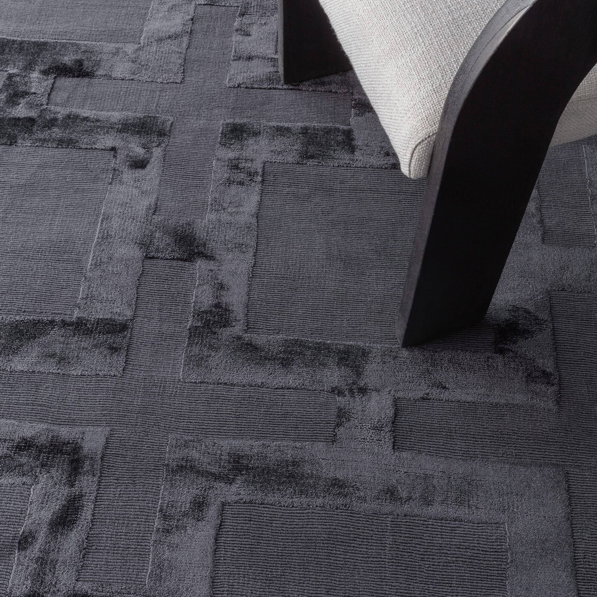 Katherine Carnaby Eaton Black Rug