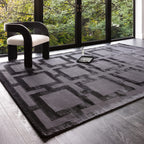 Katherine Carnaby Eaton Black Rug