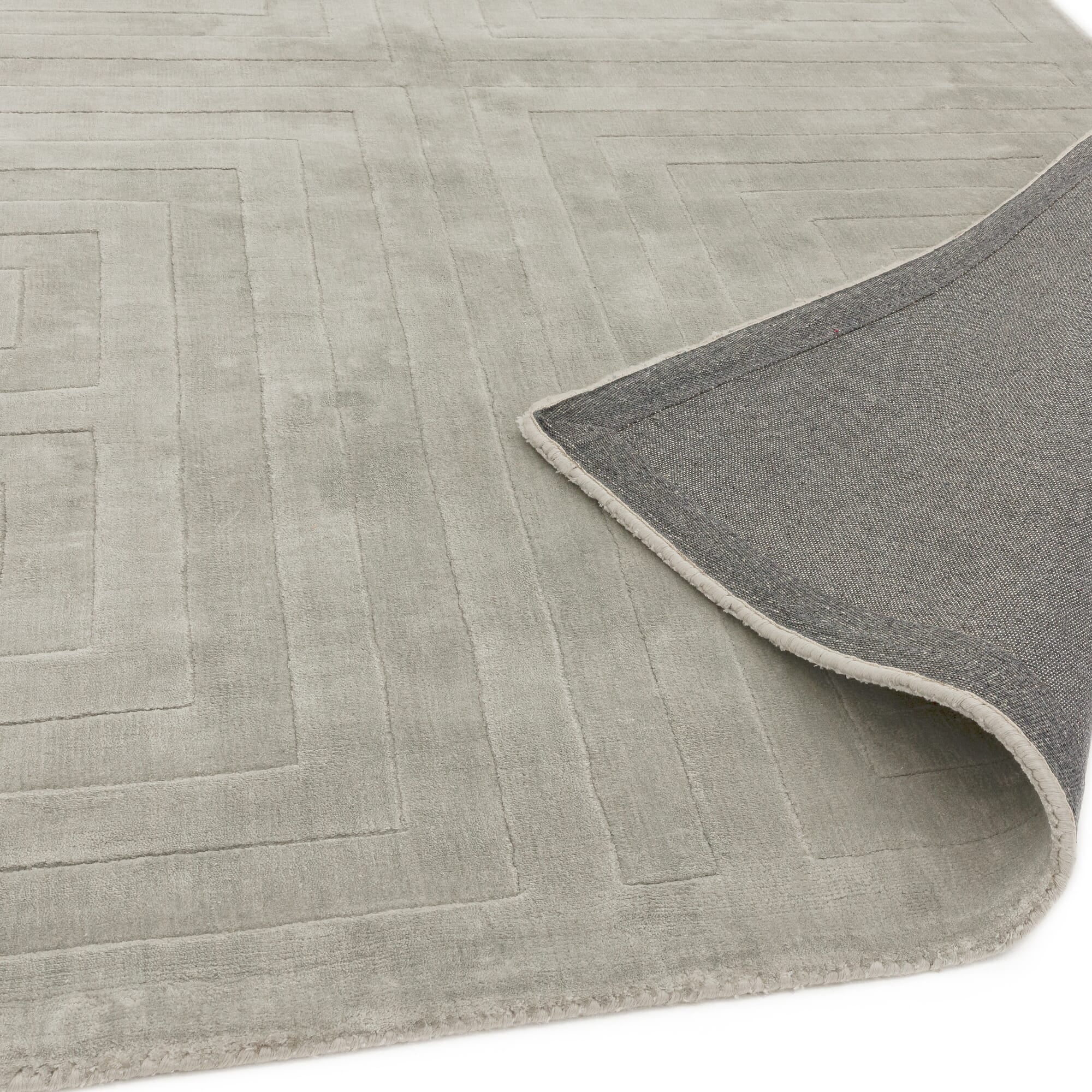 Alfombra Kingsley Plateada  