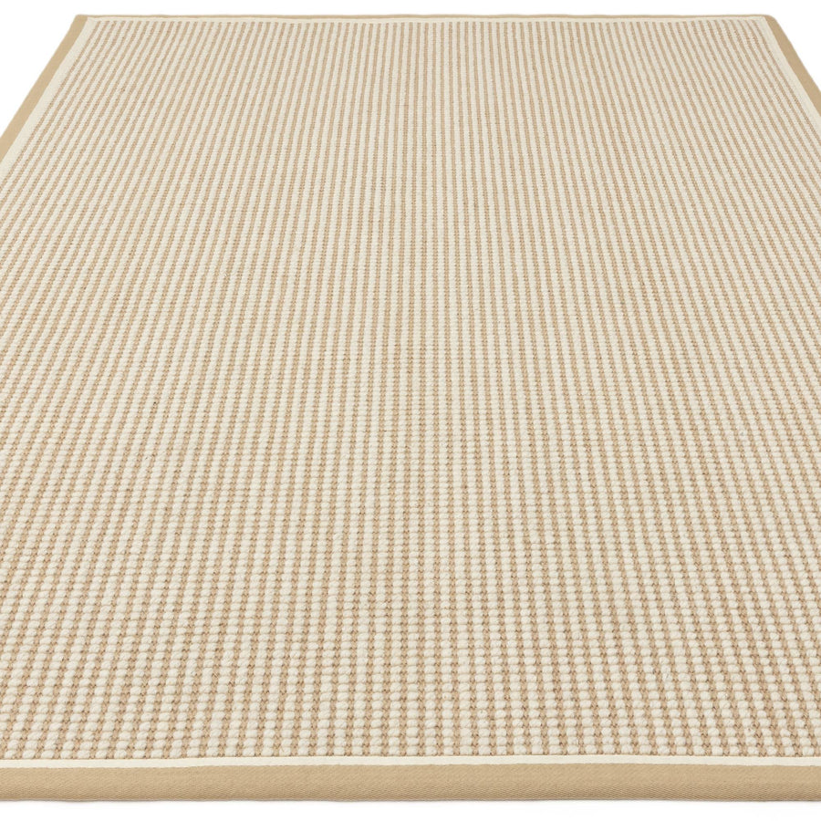 Korra Loop Linen Cream Rug