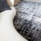 Alfombra Kuza Abstract Black