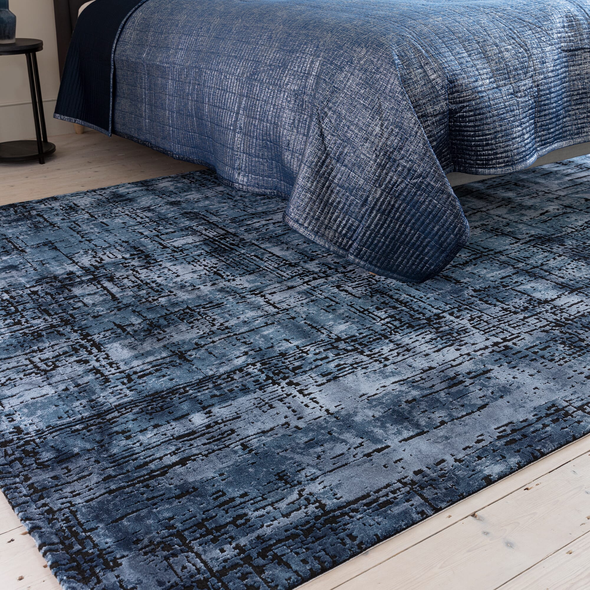 Alfombra Kuza Abstract Navy