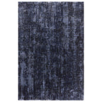 Kuza Abstract Navy Rug