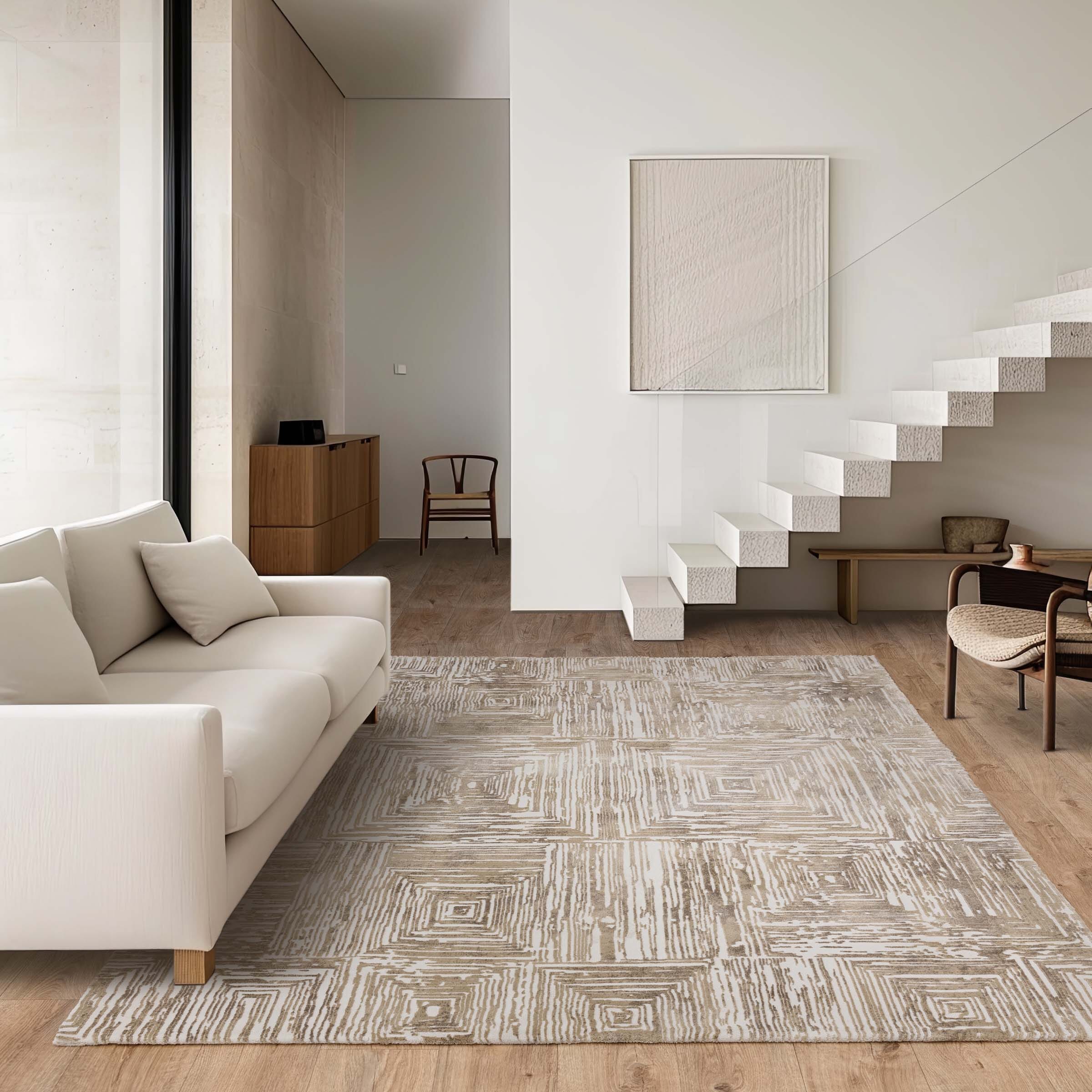 Alfombra Kuza Retrato Beige
