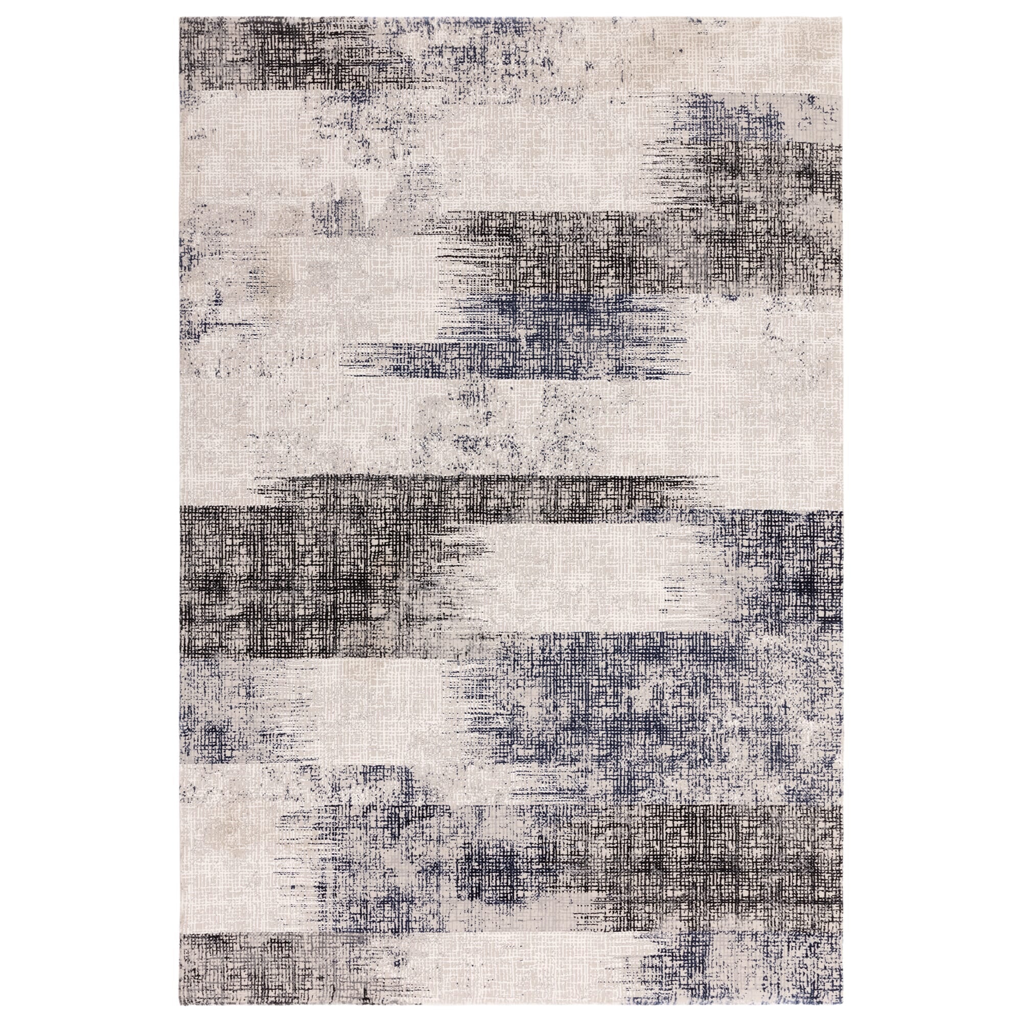 Alfombra Kuza Lines Navy