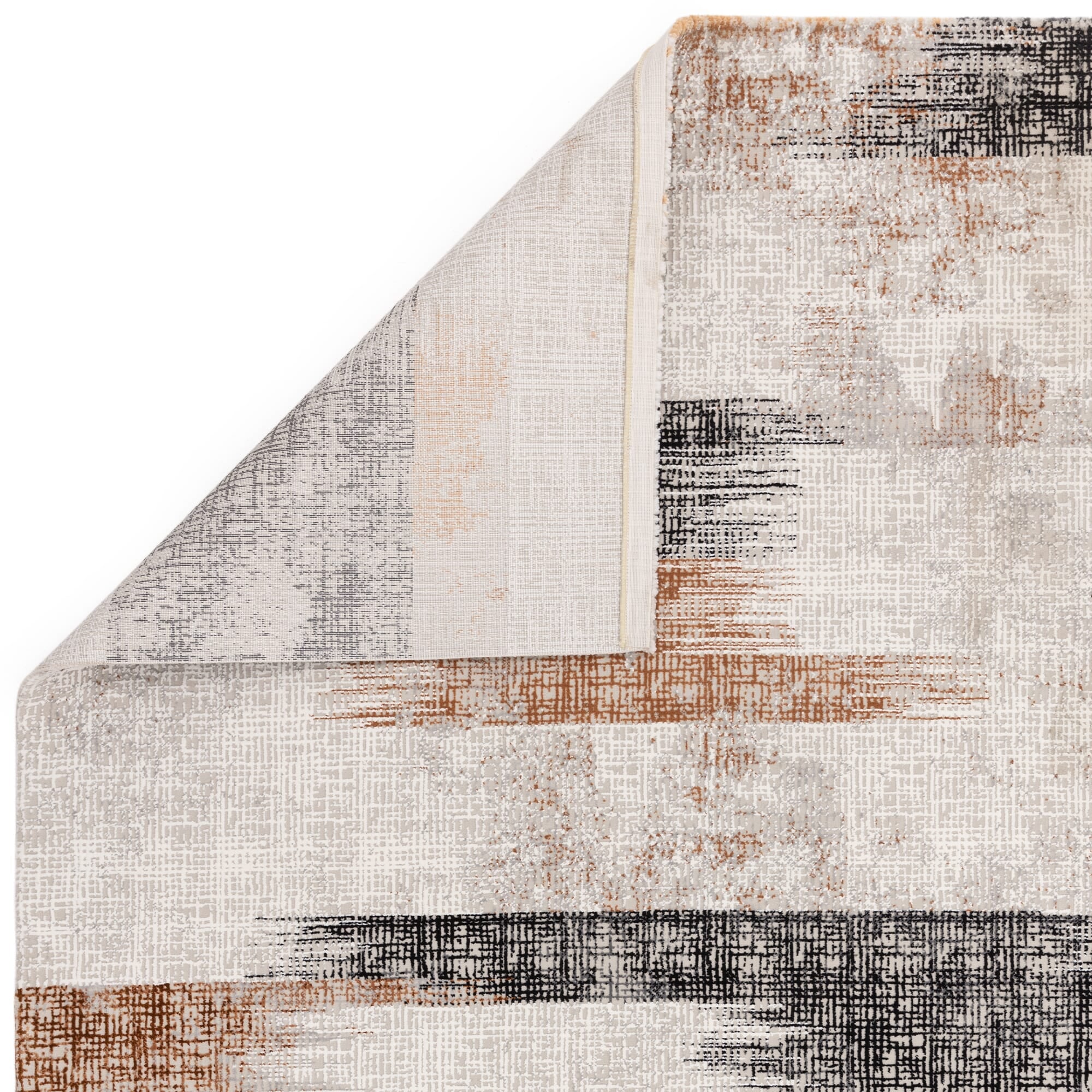 Alfombra Kuza Lines Terracotta