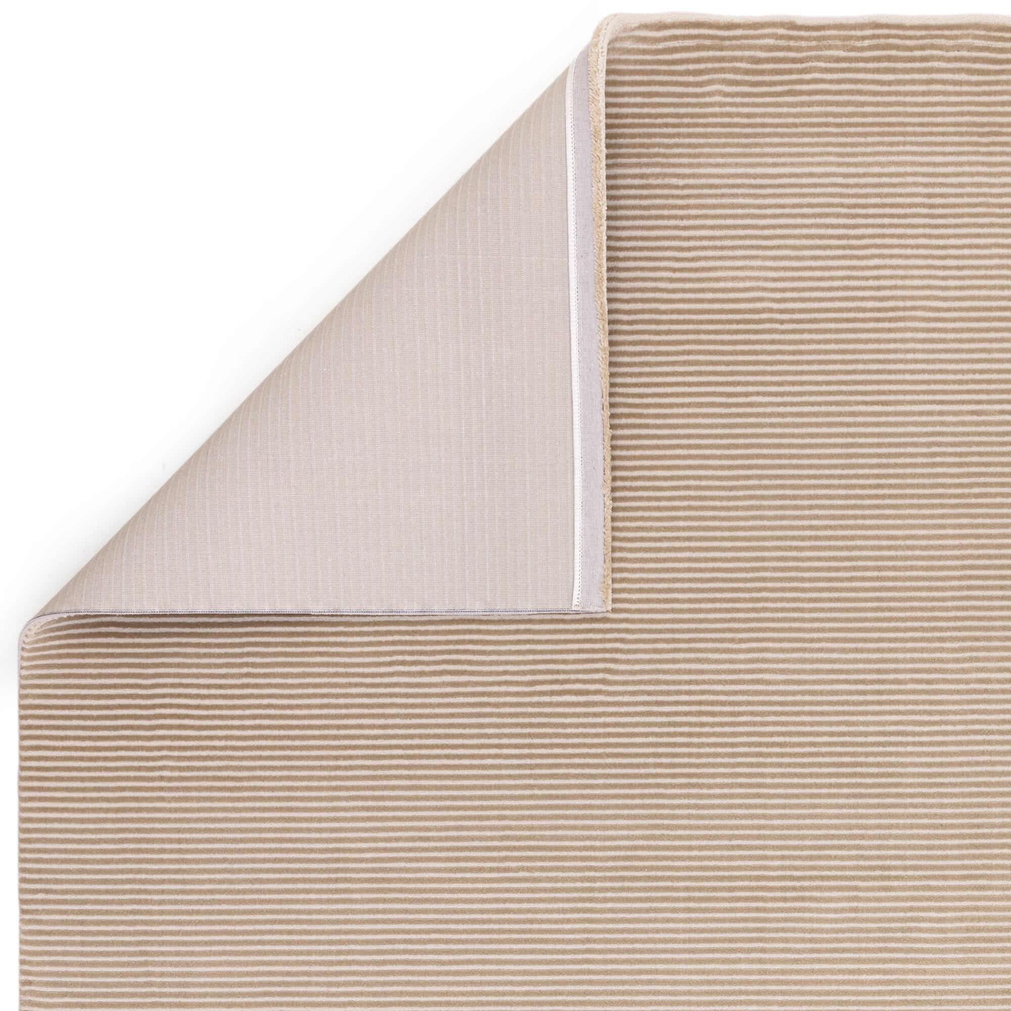 Alfombra Kuza Plain Stripe Beige