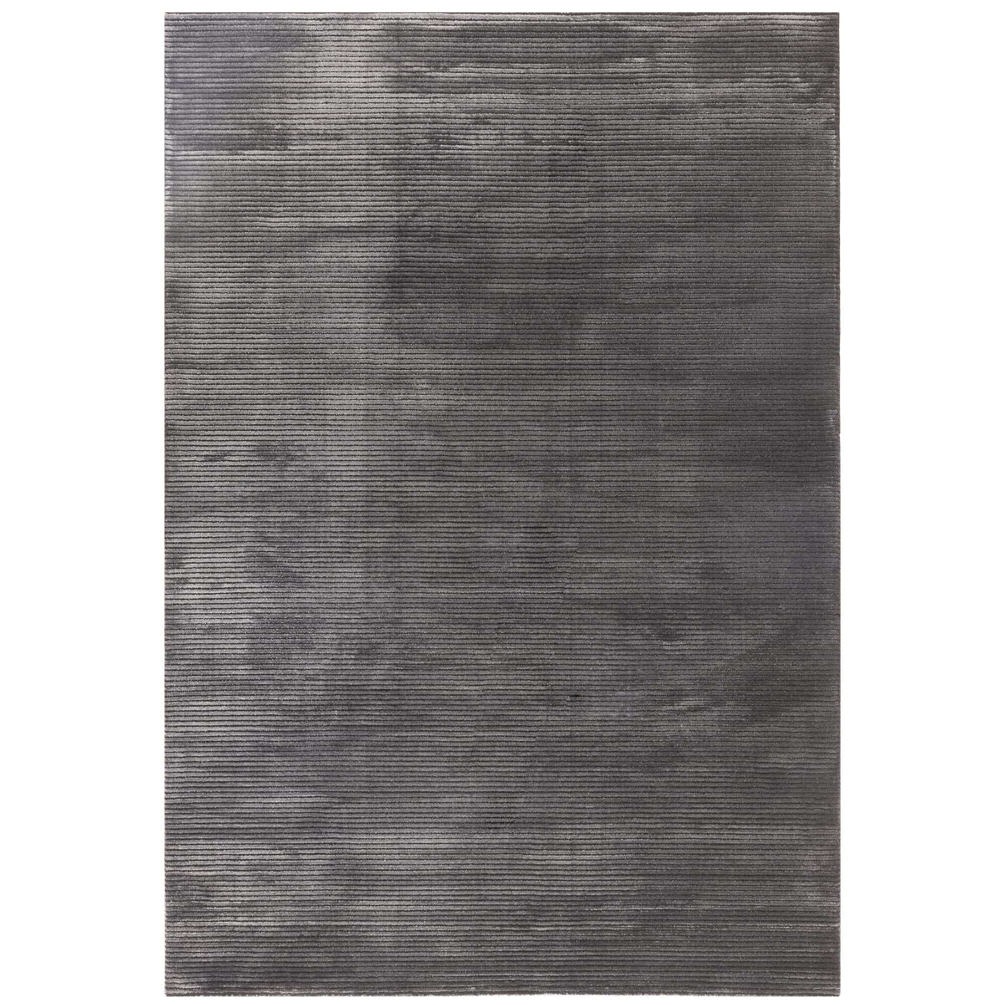 Alfombra Kuza Plain Stripe Carbón