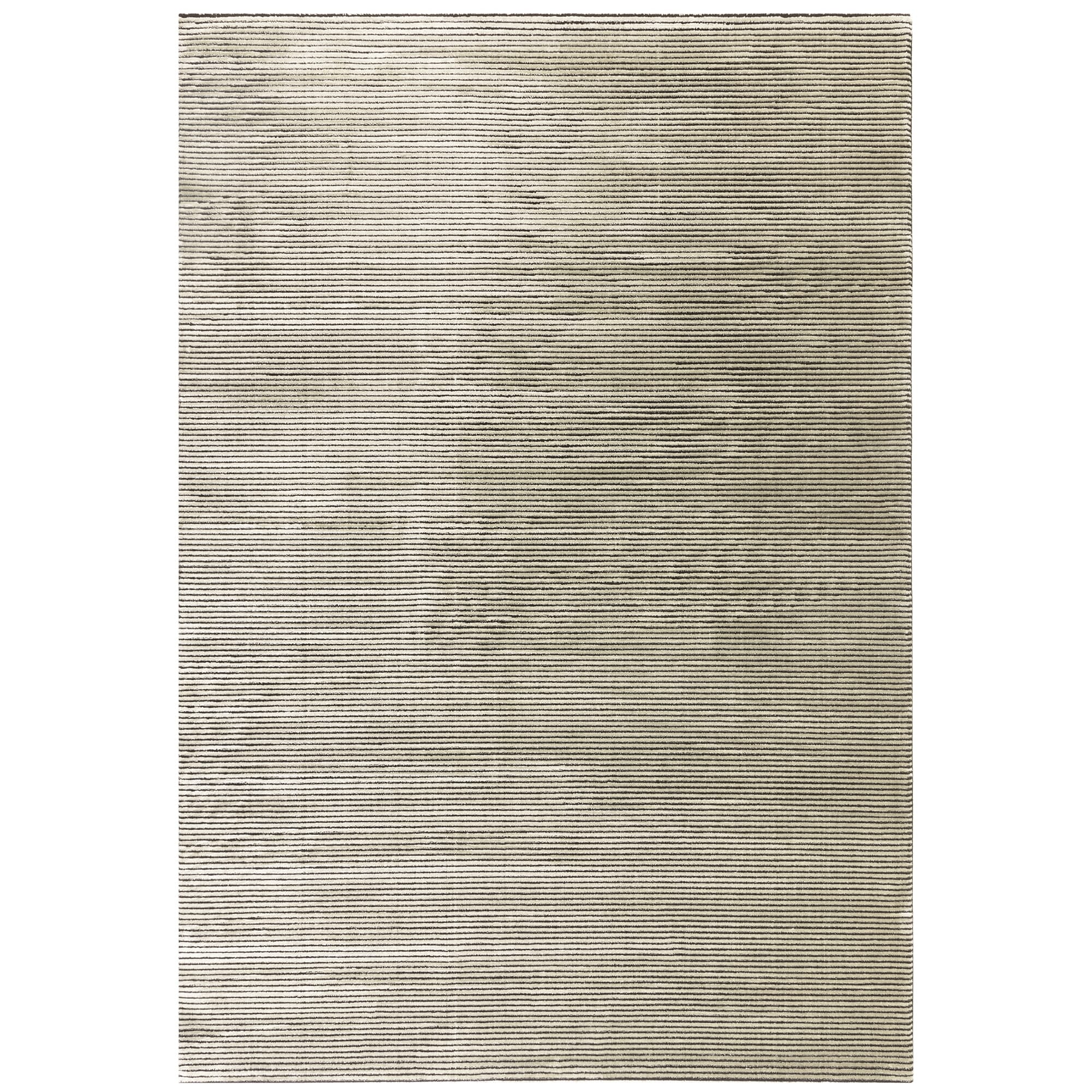 Alfombra Kuza Plain Stripe Caqui