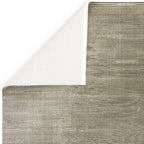 Kuza Plain Stripe Khaki Rug