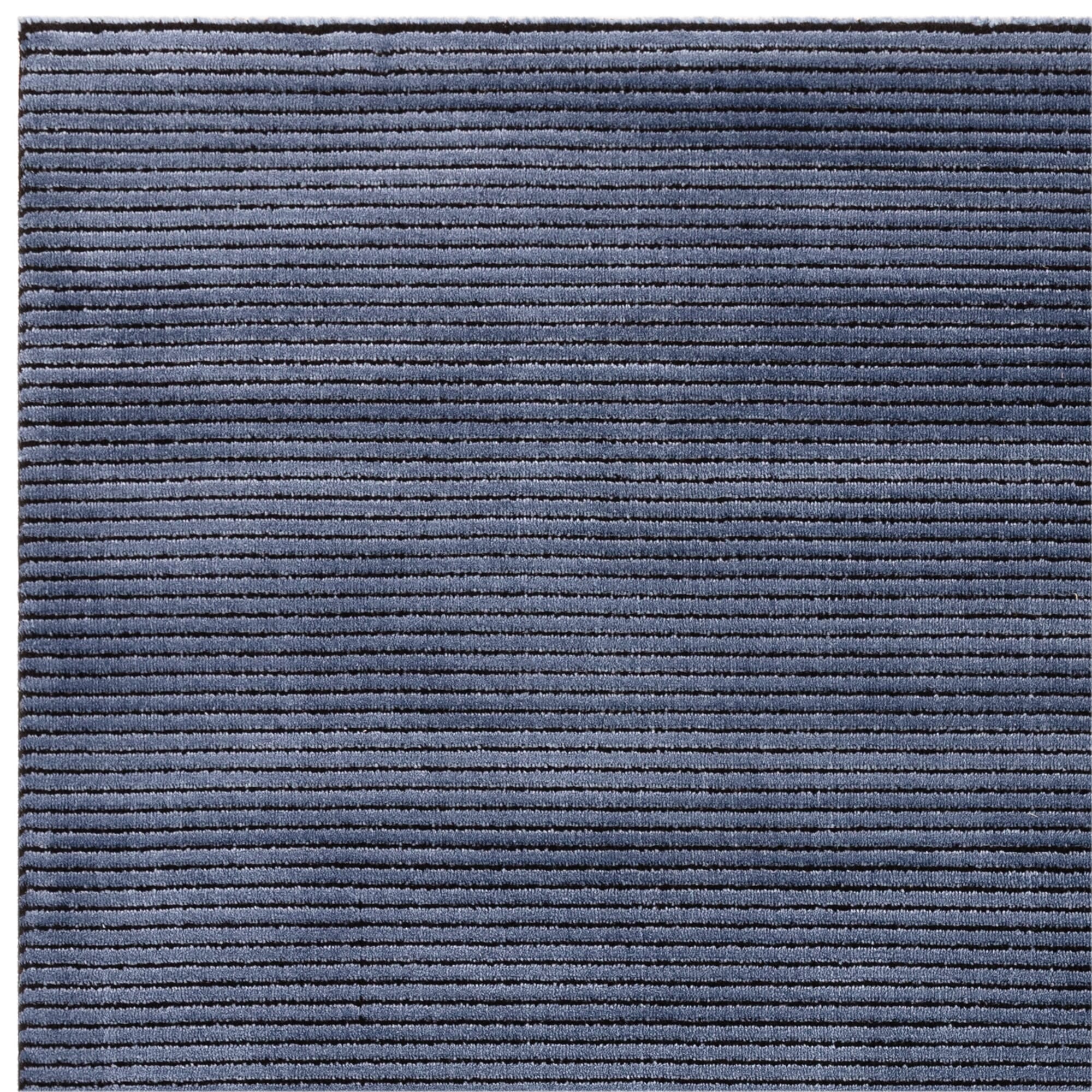 Alfombra Kuza Plain Stripe Navy