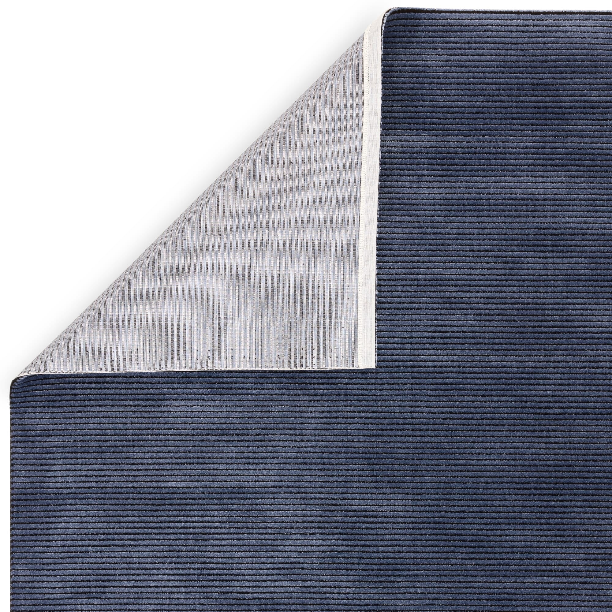 Alfombra Kuza Plain Stripe Navy