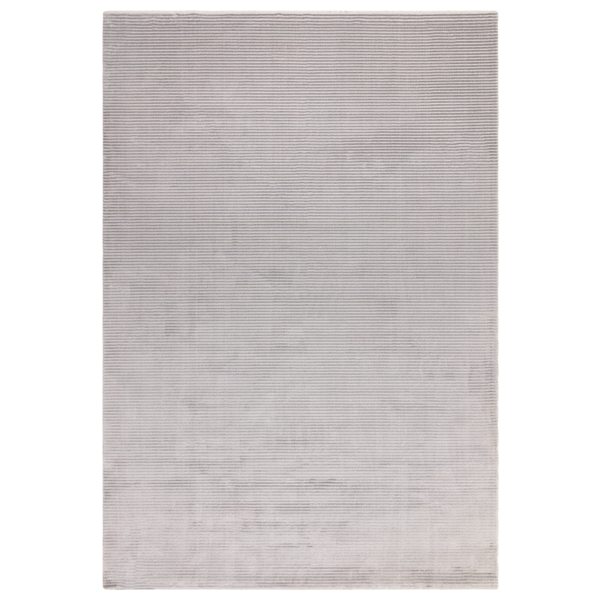 Alfombra Kuza Plain Stripe Silver