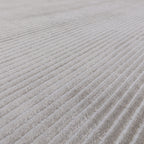 Alfombra Kuza Plain Stripe Silver
