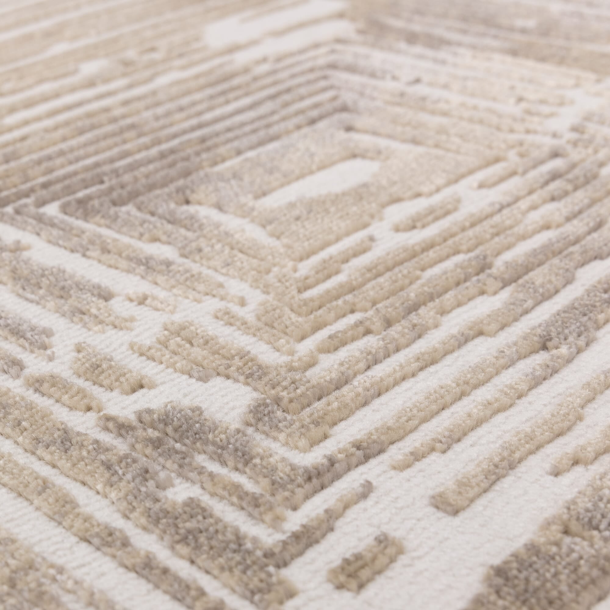 Alfombra Kuza Retrato Beige