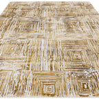 Kuza Portrait Gold Rug
