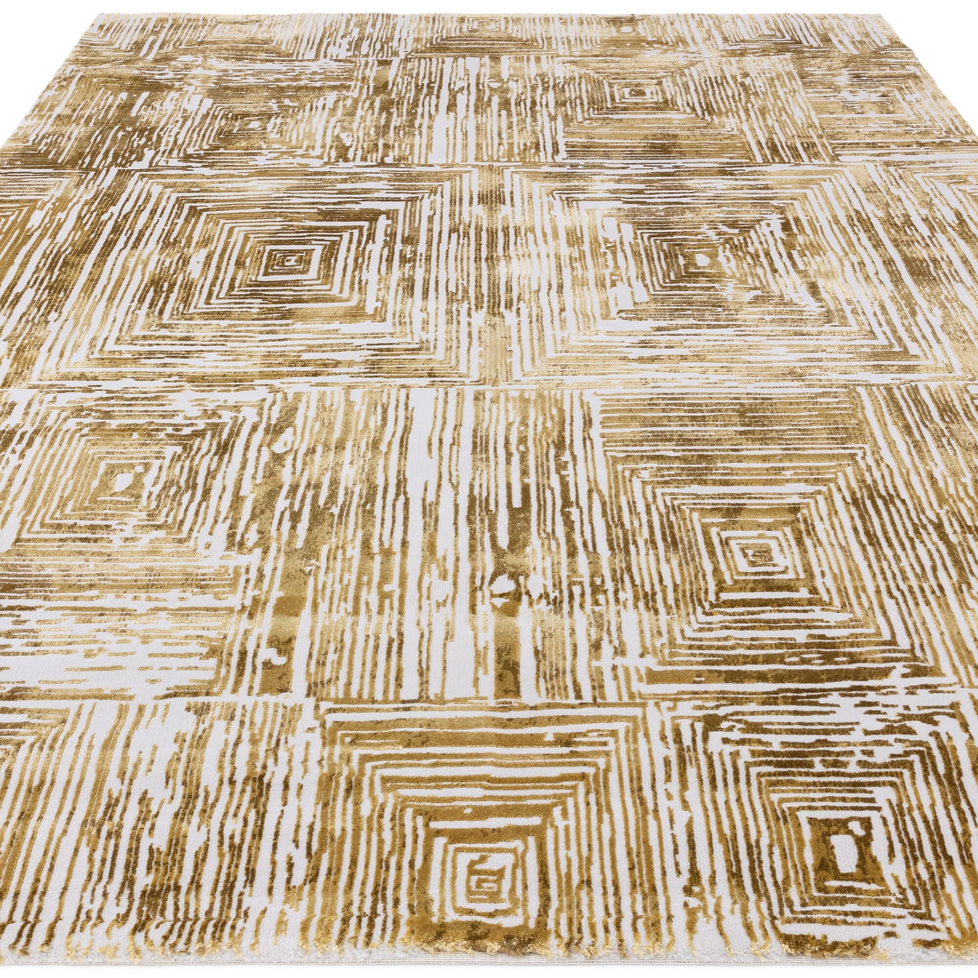 Kuza Portrait Gold Rug