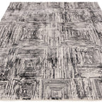 Alfombra Kuza Retrato Gris