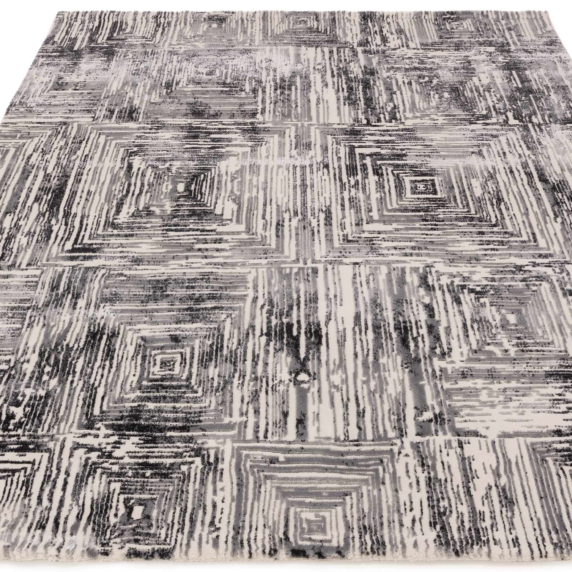 Alfombra Kuza Retrato Gris