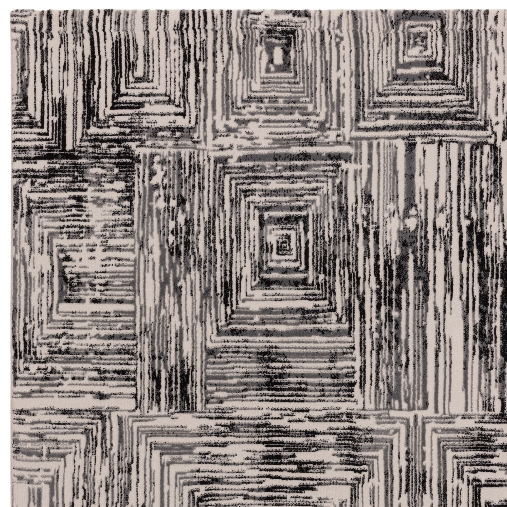 Alfombra Kuza Retrato Gris