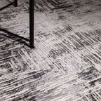 Alfombra Kuza Retrato Gris