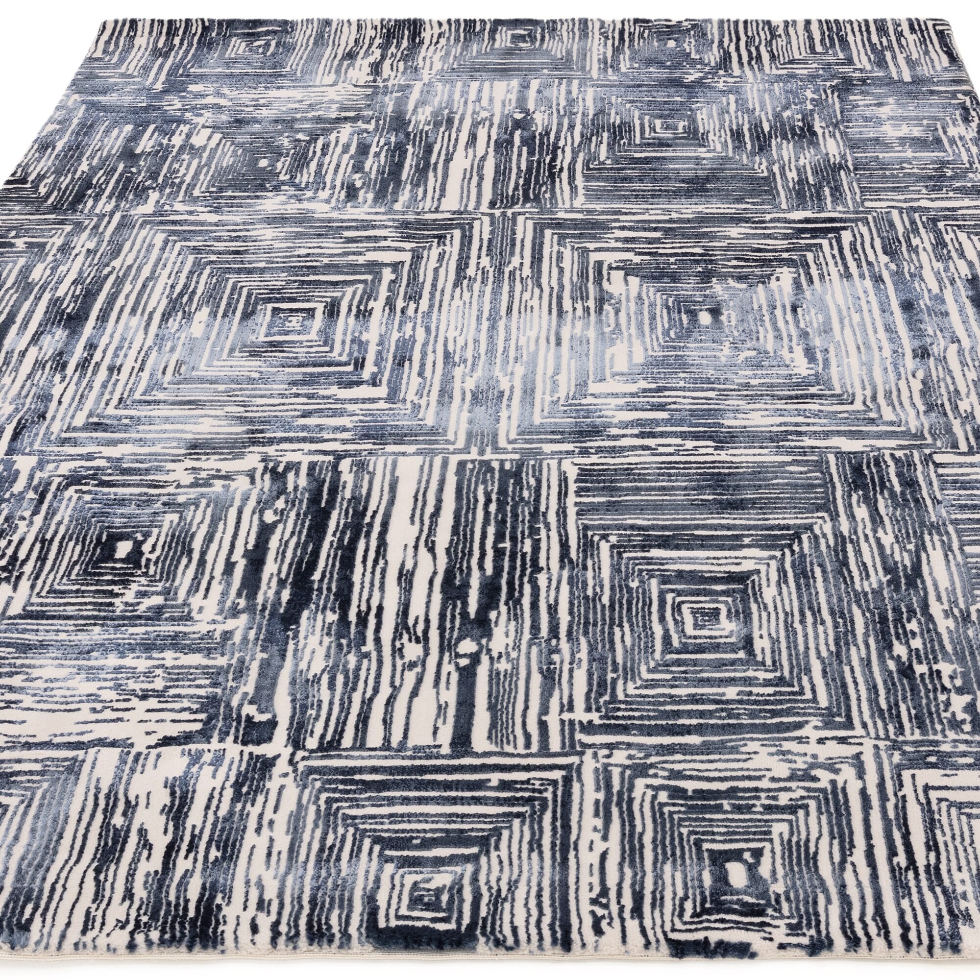 Alfombra Kuza Retrato Azul Marino