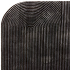 Kuza Shape Black / Charcoal Rug