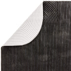 Kuza Shape Black / Charcoal Rug