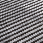 Kuza Shape Black / Charcoal Rug