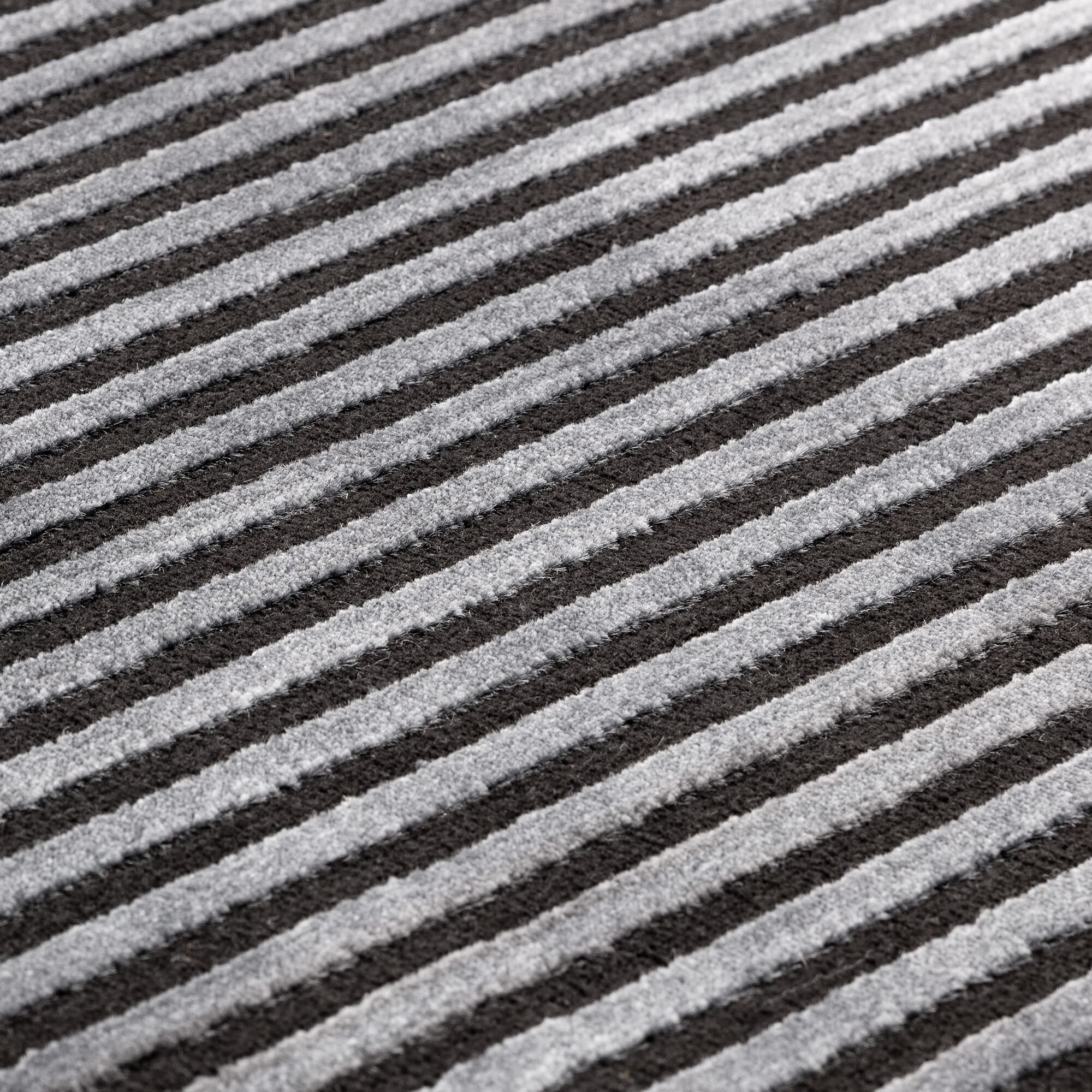 Kuza Shape Black / Charcoal Rug