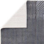 Alfombra Kuza Shape Negro / Navy